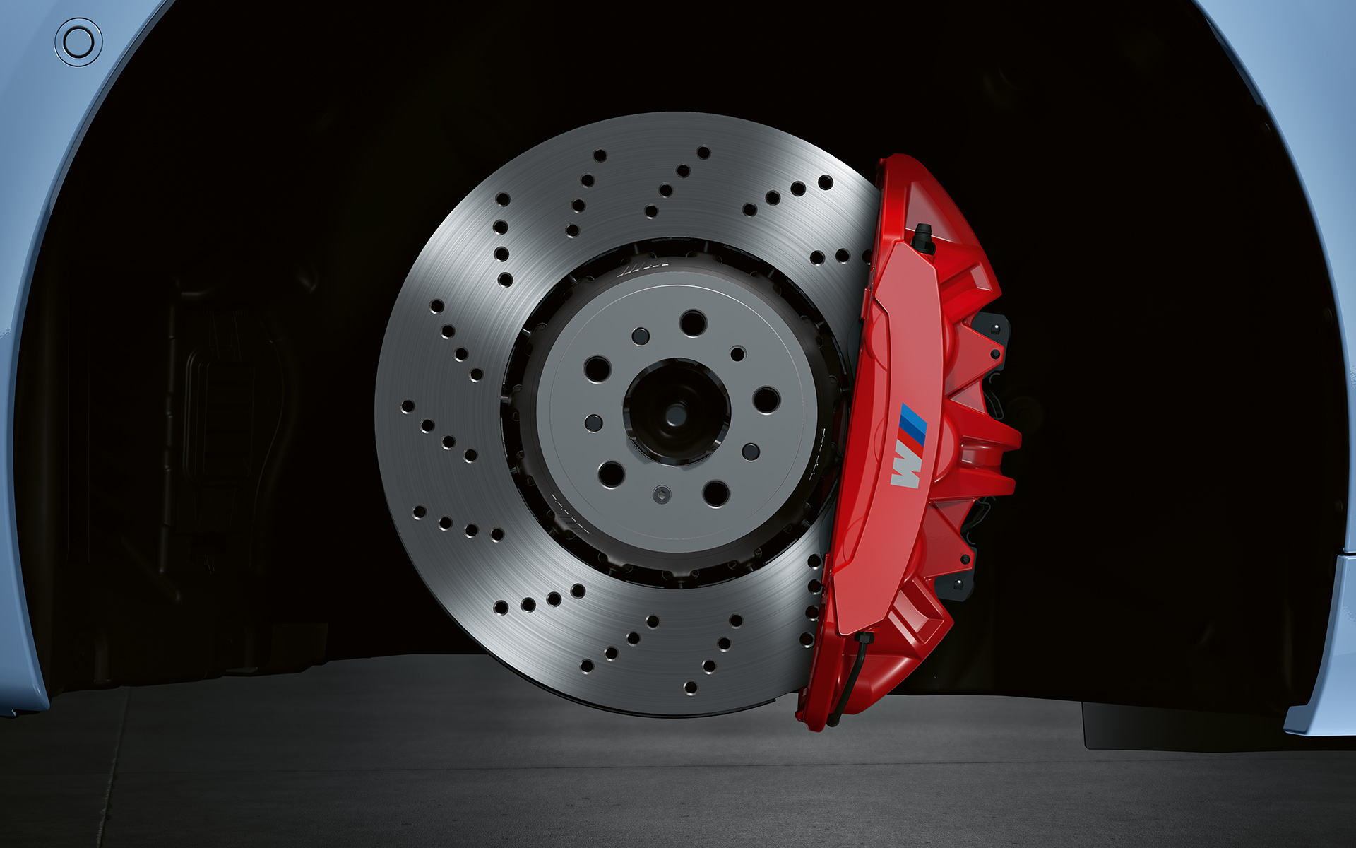 Yeni BMW M2 G87 M Alaşım Frenler, Parlak kırmızı M Alaşım Frenler, Parlak kırmızı, Yeni BMW M2 G87