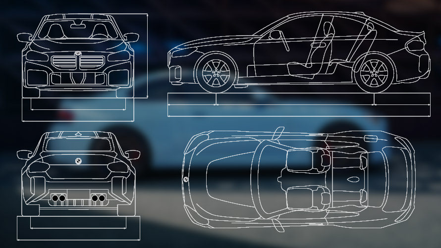 Yeni BMW M2 Otomobilleri G87 G42, Dış Tasarım Dış tasarım, Yeni BMW M2 Otomobilleri G87 G42