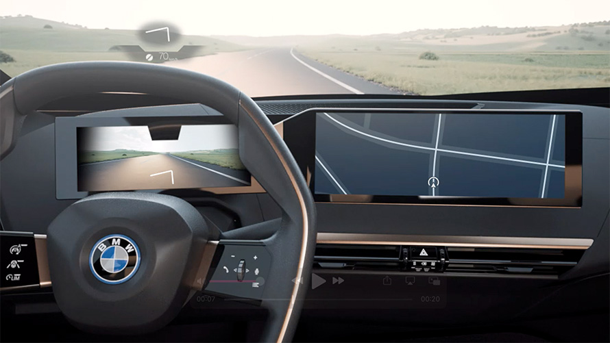 Video BMW Live Cockpit Professional, BMW 7 Serisi M Otomobilleri G70 BMW 7 Serisi M Otomobilleri G70 Video BMW Live Cockpit Professional