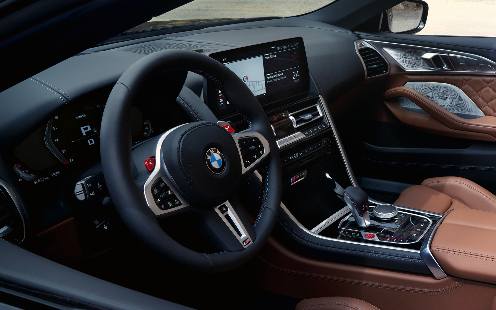 BMW M8 Competition Cabrio F91 kokpit BMW M8 Competition Cabrio F91 M kokpit iç tasarım