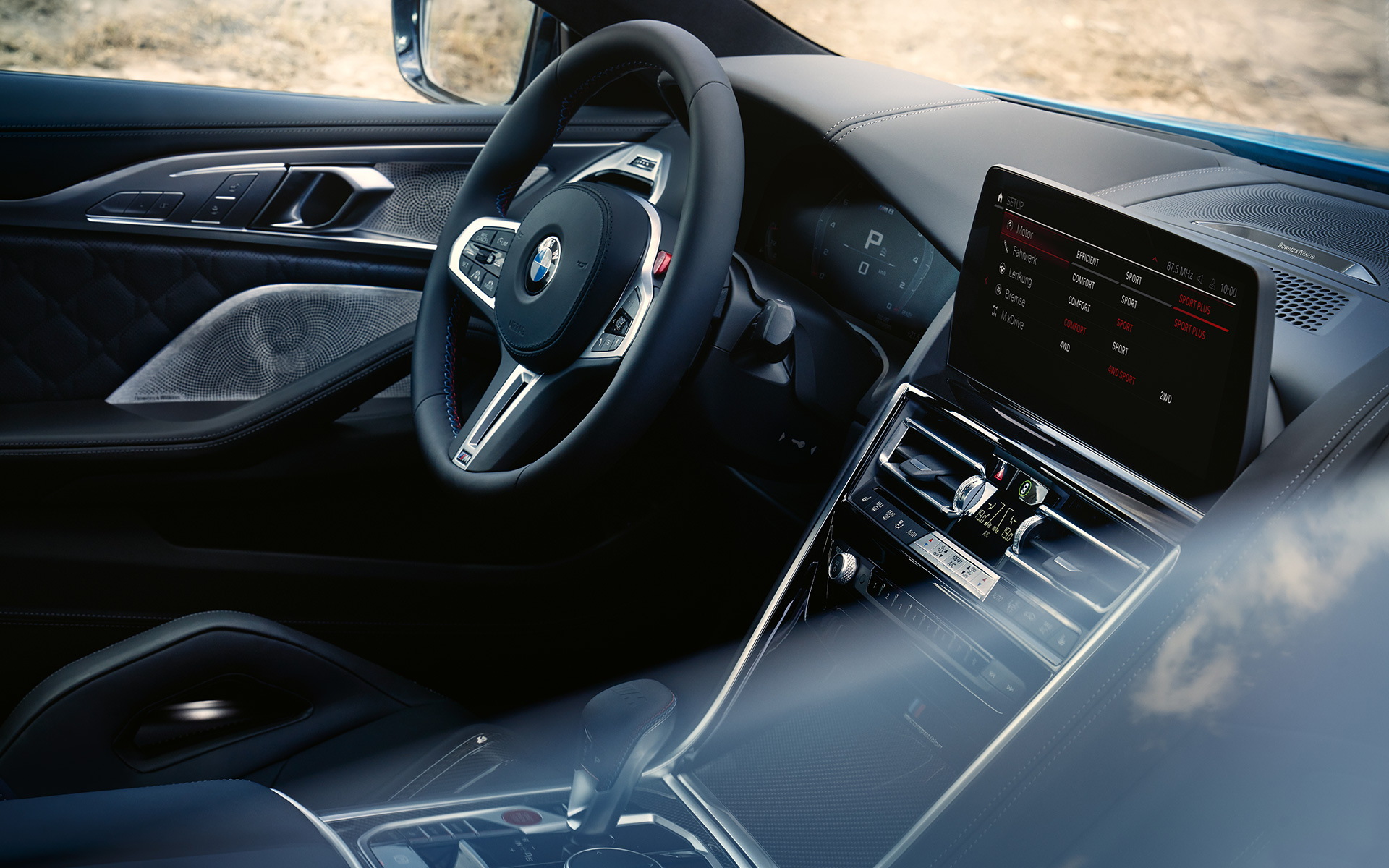 Kontrol Ekranı, BMW M8 Competition Coupé F92 LCI BMW M8 Competition Coupé F92 LCI, Kontrol Ekranı, iç tasarım