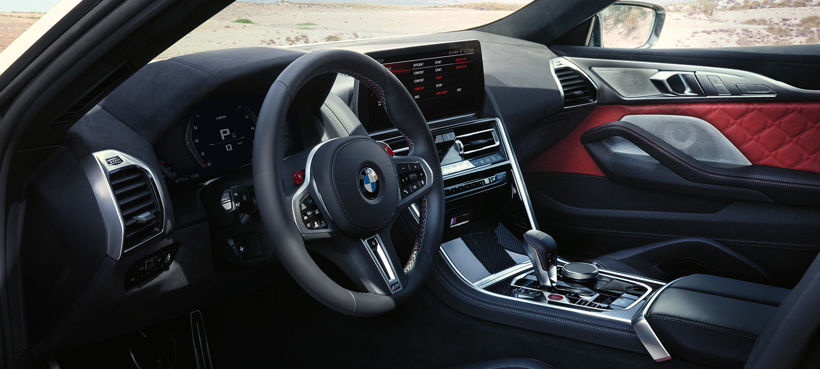 Yeni BMW M8 Competition Gran Coupé F93 Kokpit Kontrol Ekranı Yeni BMW M8 Competition Gran Coupé F93 Kokpit Kontrol Ekranı
