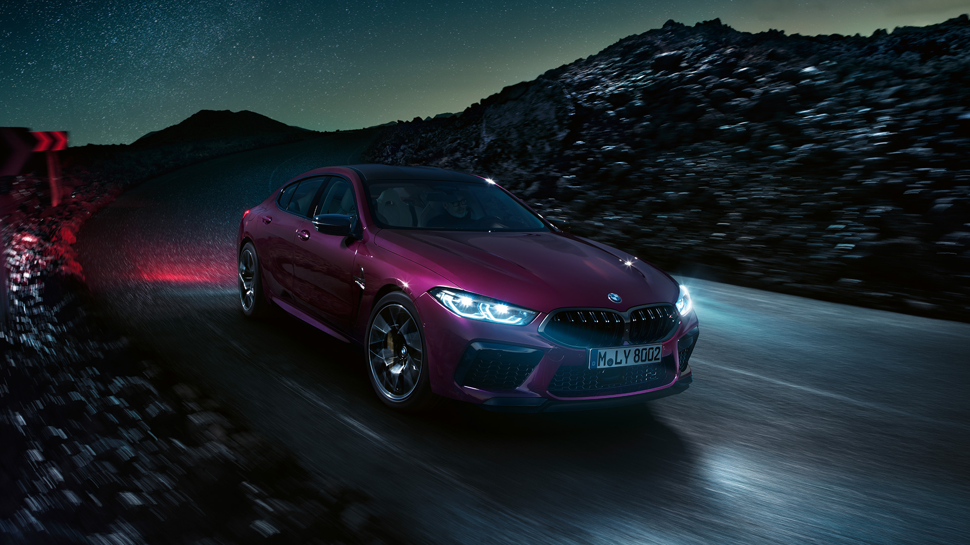 Metalik Mor Yeni BMW M8 Competition Gran Coupe, Metalik Mor Yeni BMW M8 Competition Gran Coupe,