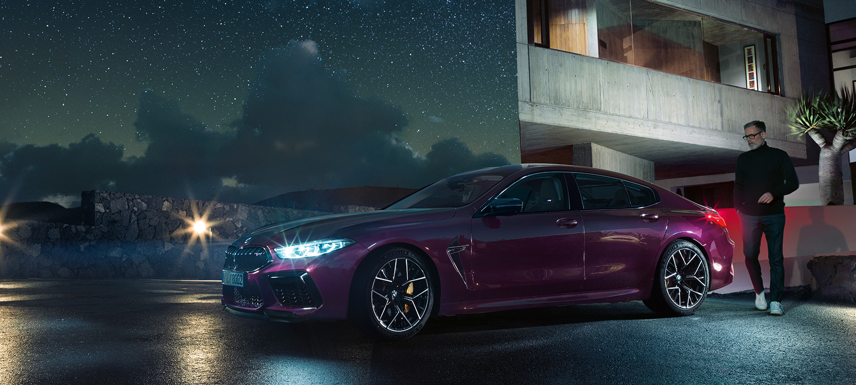 BMW M8 Competition Gran Coupé BMW M8 Competition Gran Coupé 2020 F93 BMW Individual Metalik Ametrine
