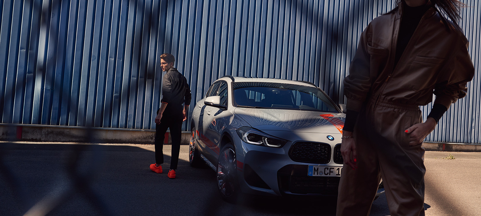Önden görünüm BMW X2 F39 Mesh Edition | BMW Türkiye BMW X2 F39 Metalik Gri/Brooklyn önden görünüm Mesh Edition | BMW Türkiye