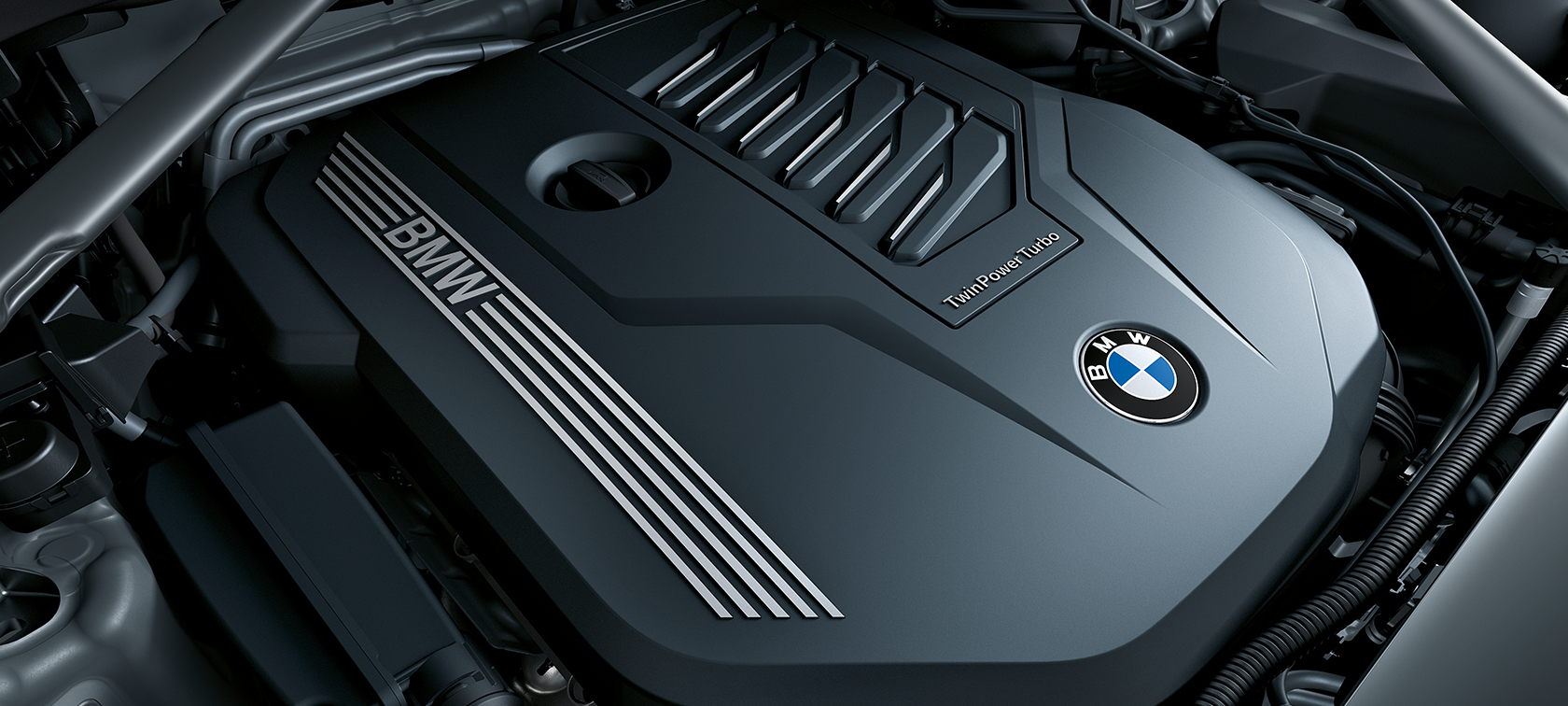 Yeni BMW X7 BMW TwinPower Turbo BMW TwinPower Turbo Motor, yakın çekim