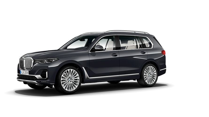 BMW X Serisi, BMW X7 G07, yan çaprazdan görünüm BMW X Serisi, BMW X7 G07, yan çaprazdan görünüm