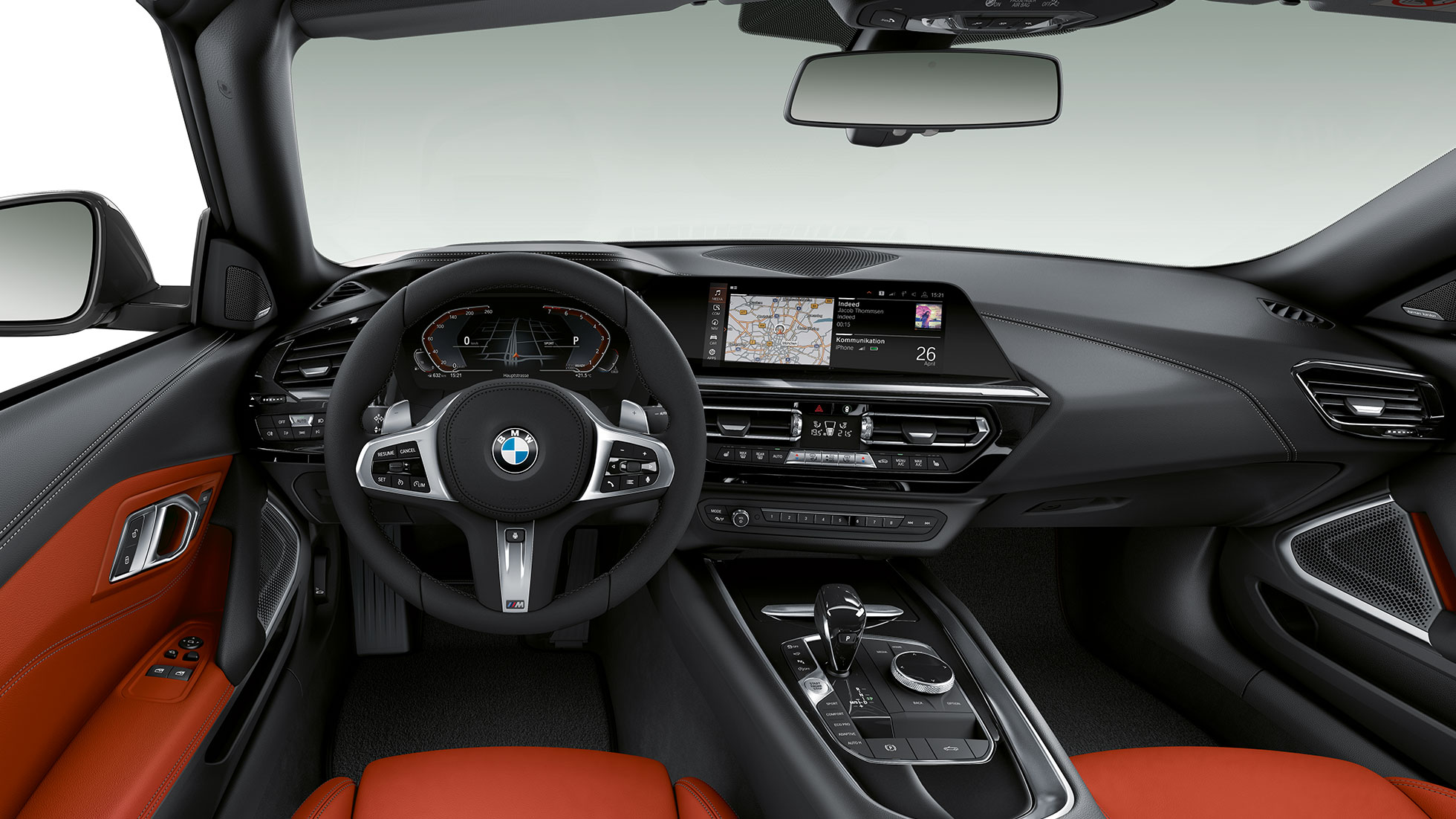BMW Z4 Roadster Sport Line Modeli BMW Z4 Roadster Sport Line Modeli, direksiyon ve sürücü alanı