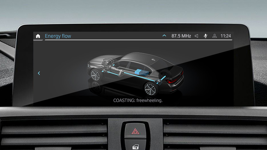 Motor kapalı seyir BMW EfficientDynamics Motor kapalı seyir