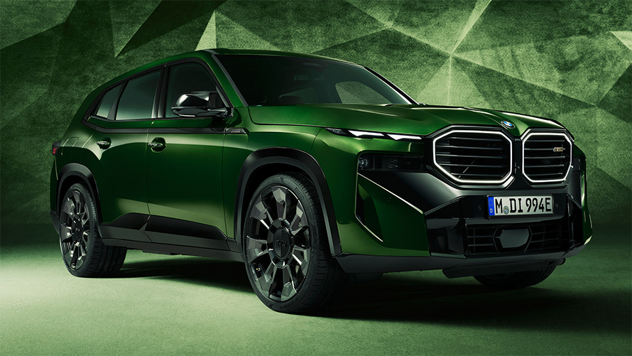 BMW XM G09 2022 BMW Individual Metalik Yeşil/Anglesey