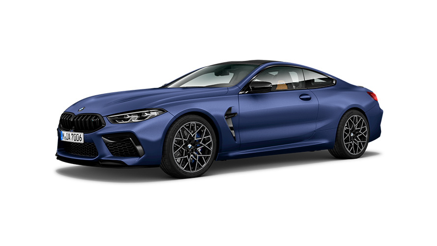 BMW M8 Competition Coupé F92, yan çaprazdan görünüm BMW M8 Competition Coupé F92, yan çaprazdan görünüm