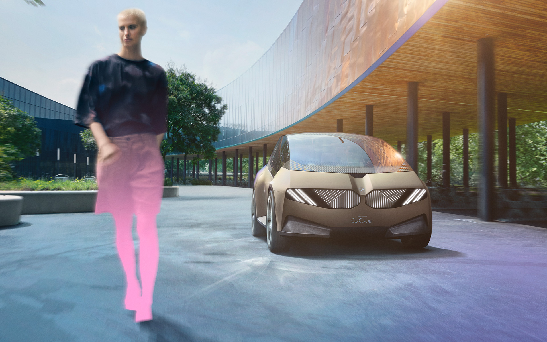 BMW i Vision Circular, vizyon otomobil, görüntü 1