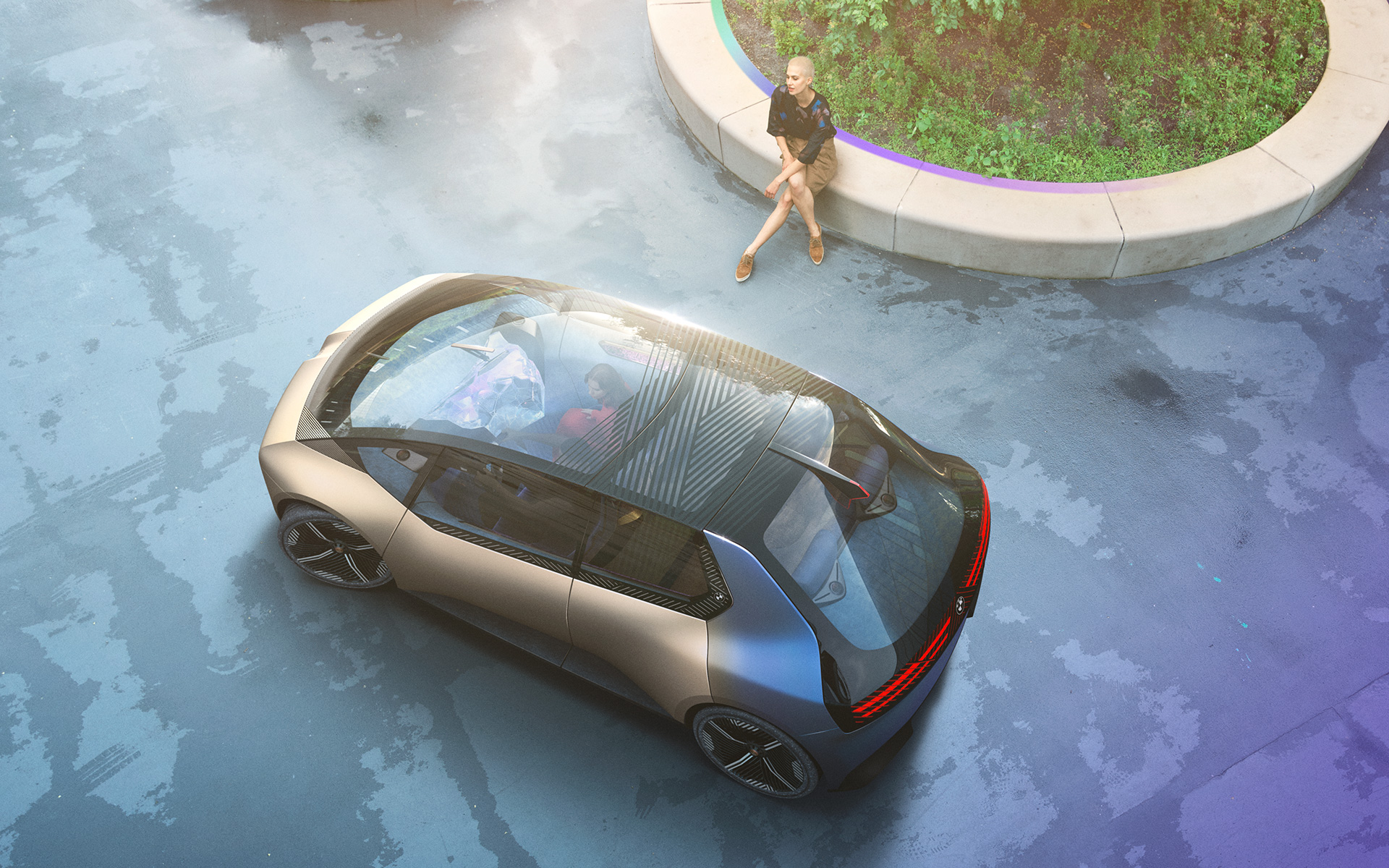 BMW i Vision Circular, vizyon otomobil, görüntü 2