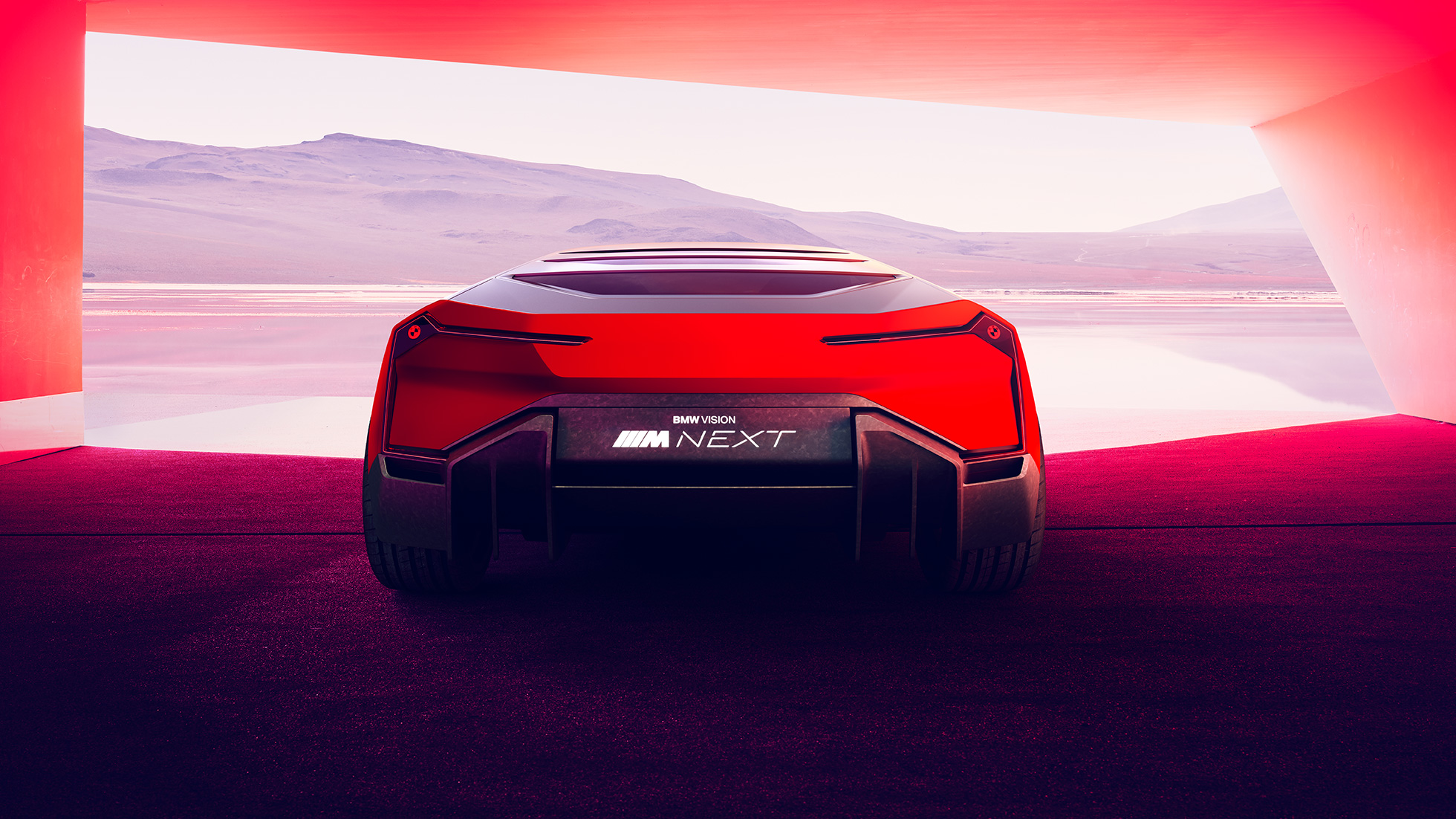 BMW Vision M NEXT, arkadan görünüm BMW Vision M NEXT, arkadan görünüm,BMW M1