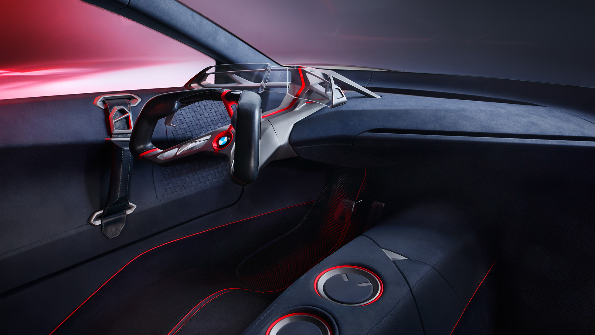 BMW Vision M NEXT, iç tasarım BMW Vision M NEXT, iç tasarım, tasarım, ön konsol