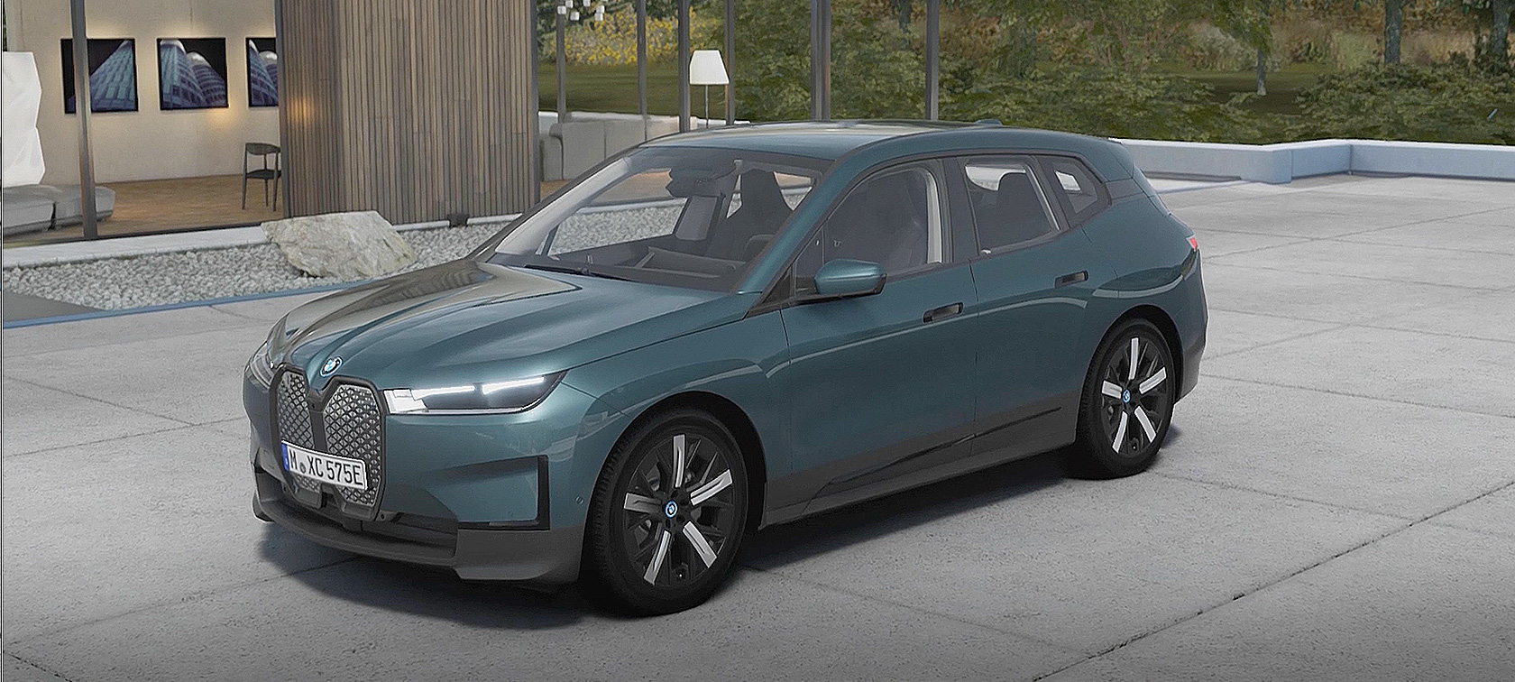 Yeni BMW iX Animasyonu BMW Sürdürülebilirlik BMW Sürdürülebilirlik Yeni BMW iX Animasyonu