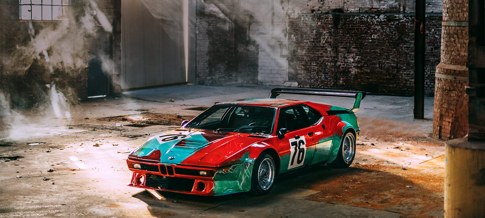 Warhol’un M1 tasarımı 40 yıldönümünde yeniden fotoğraflanıyor | BMW Türkiye
