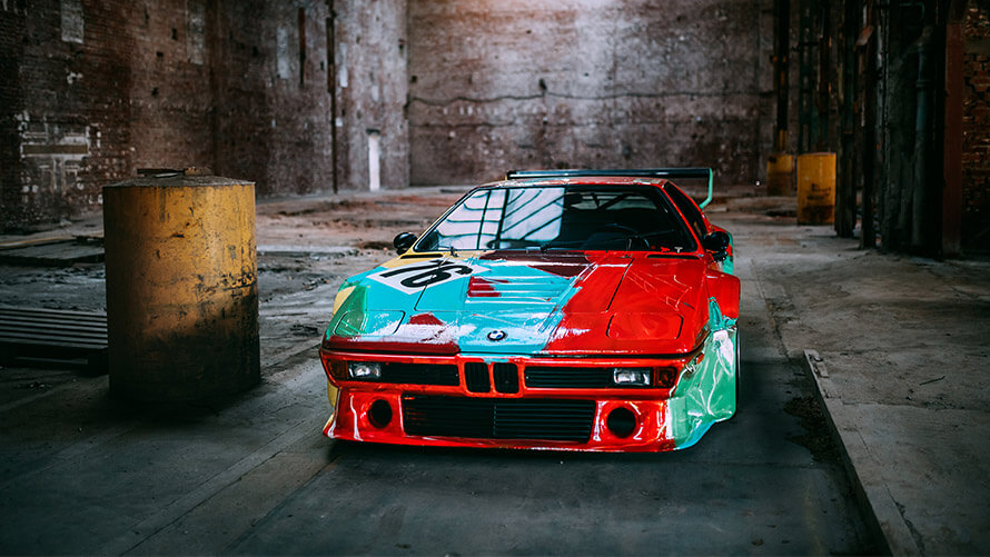 Warhol’un M1 tasarımı 40 yıldönümünde yeniden fotoğraflanıyor  | BMW Türkiye