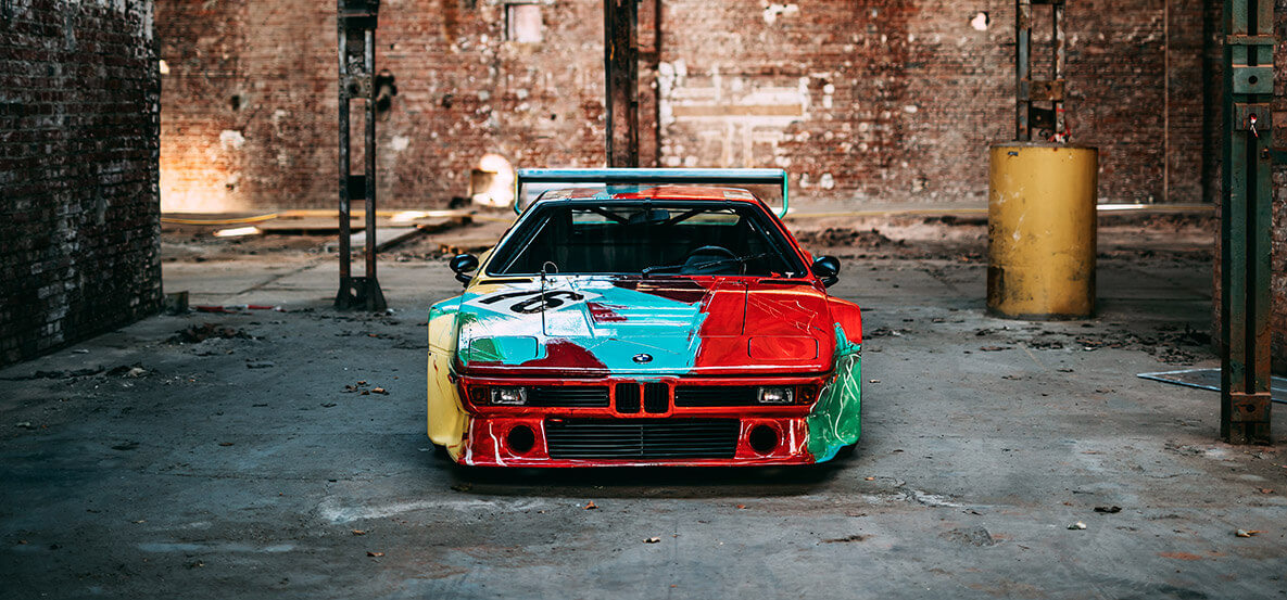 Warhol’un M1 tasarımı 40 yıldönümünde yeniden fotoğraflanıyor | BMW Türkiye