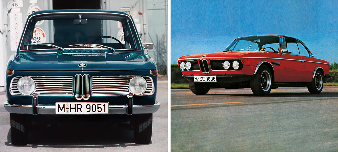 BMW 1500 ve BMW E9 Böbrek Izgaraları | BMW Joy Blog