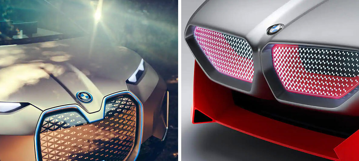 BMW Vision iNEXT (2018) ve BMW Vision M NEXT Böbrek Izgaraları | BMW Joy Blog