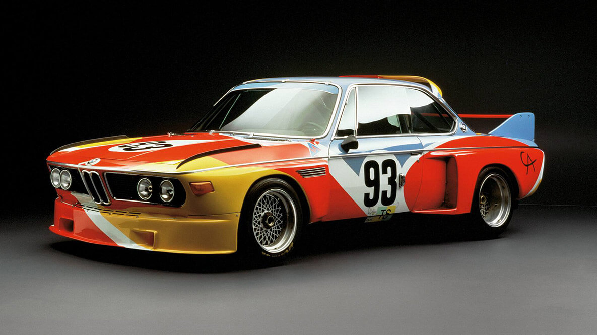 Alexander Calder Art Car / BMW 3.0 CSL / 1975 | BMW Joy Blog Alexander Calder Art Car / BMW 3.0 CSL / 1975 | BMW Joy Blog