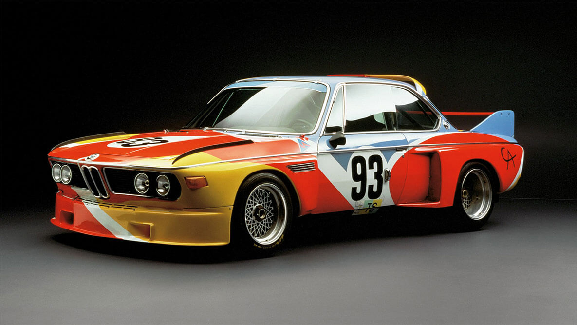 ALEXANDER CALDER / BMW 3.0 CSL / 1975 | BMW Joy Blog ALEXANDER CALDER / BMW 3.0 CSL / 1975 | BMW Joy Blog