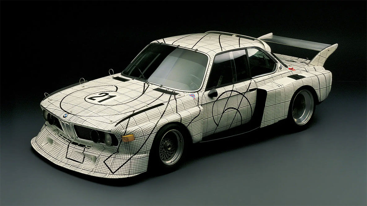 Frank Stella / BMW 3.0 CSL / 1976 | BMW Joy Blog Frank Stella / BMW 3.0 CSL / 1976 | BMW Joy Blog