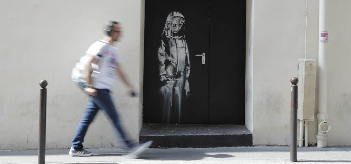Banksy | Fotoğraf: Thomas Samson, AFP