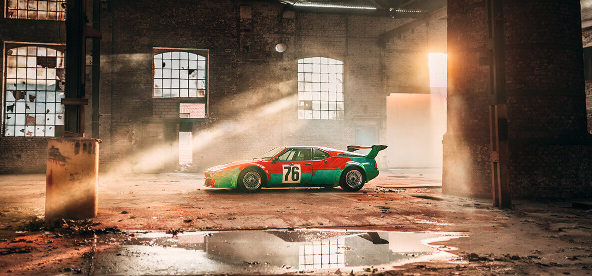 Warhol'un BMW Arc Car Project'e hazırladığı M1