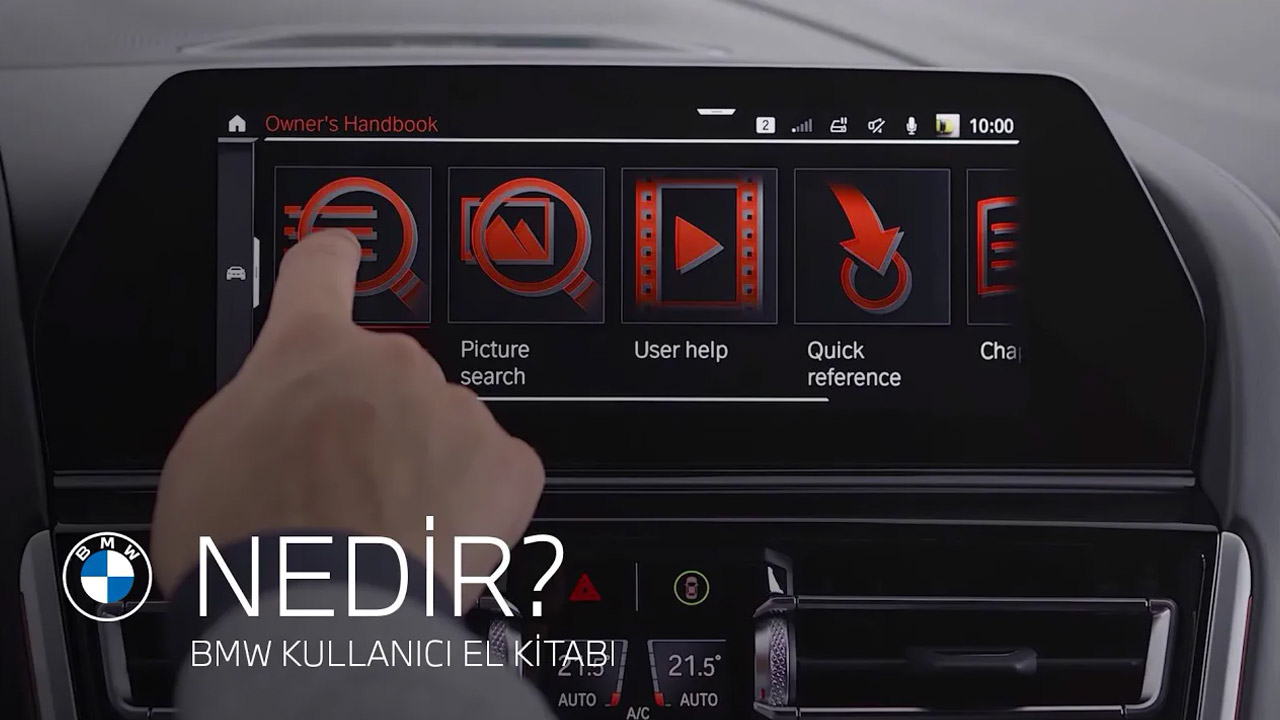 BMW Kullanıcı El Kitabı nedir ve bu özelliğe nasıl erişilebilir?