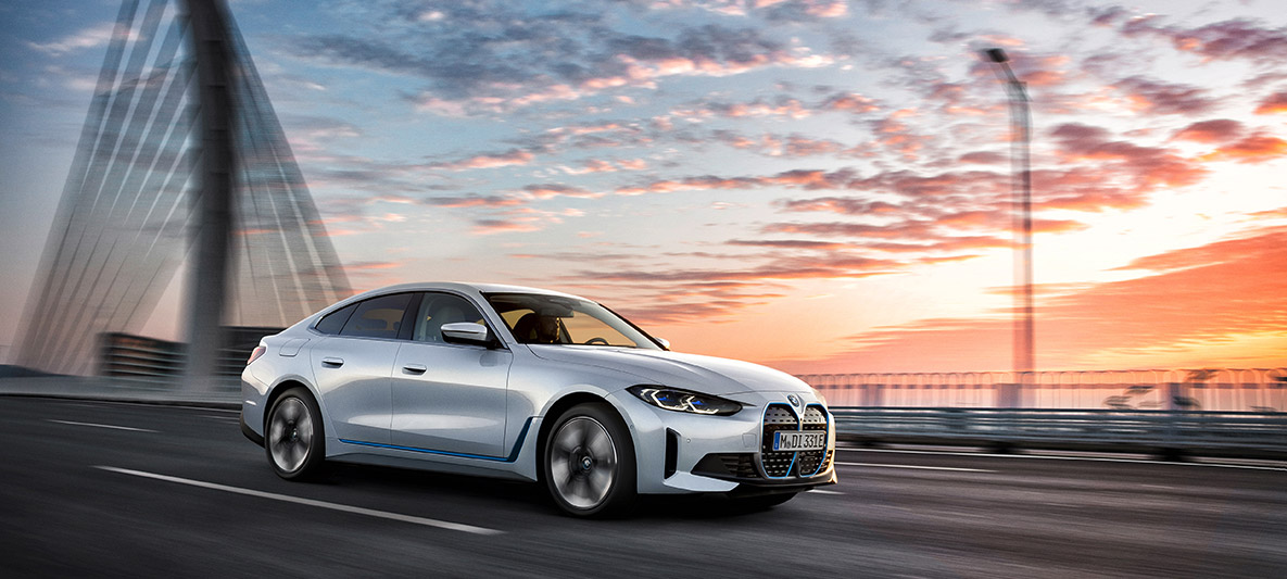 Tamamen elektrikli BMW i4