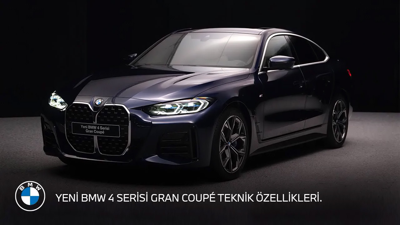 Yeni BMW 4 Serisi Gran Coupé Teknik Özellikleri | BMW Türkiye Yeni BMW 4 Serisi Gran Coupé Teknik Özellikleri | BMW Türkiye