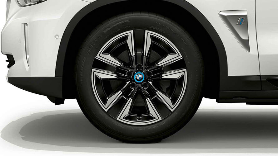 19" Aerodinamik 842 Parlak Siyah Jant - BMW iX3 (G08) 19" Aerodinamik 842 Parlak Siyah Jant - BMW iX3 (G08)