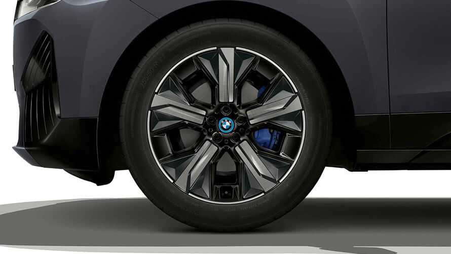 21" Aerodinamik 1012 Midhight Gri Jant - BMW iX (İ20) 21" Aerodinamik 1012 Midhight Gri Jant - BMW iX (İ20)