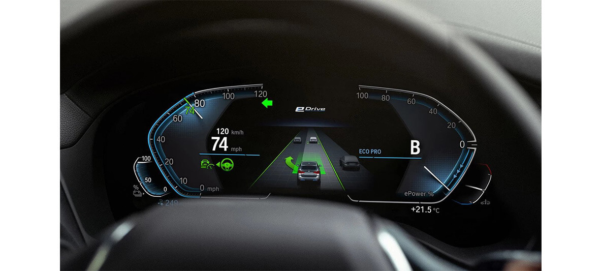 BMW dijital arayüzü BMW dijital arayüzü