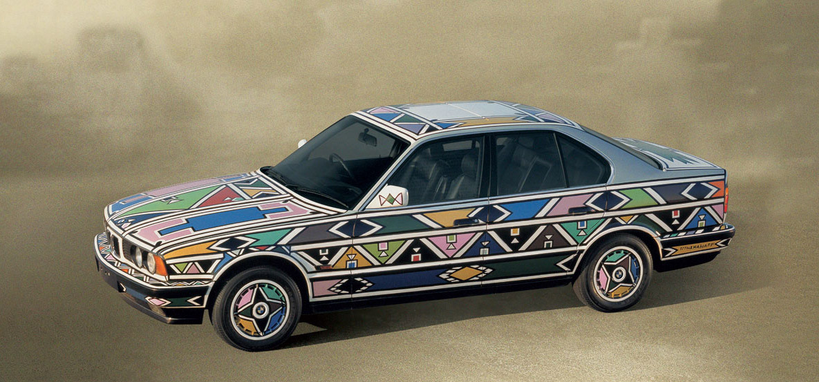 BMW Art Car #12: Esther Mahlangu