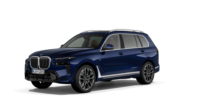 BMW X Serisi, BMW X7 G07, yan çaprazdan görünüm BMW X Serisi, BMW X7 G07, yan çaprazdan görünüm