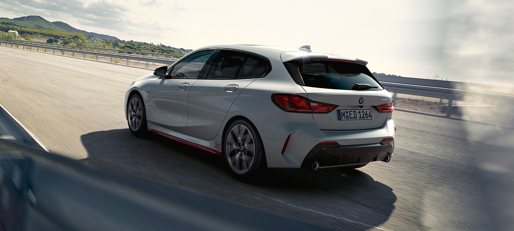 BMW 1 Serisi 128ti arka görünüm BMW 1 Serisi 128ti arka görünüm