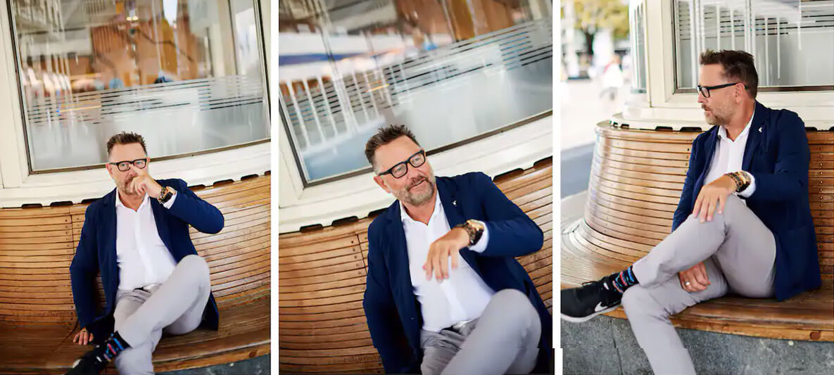 Şıklık durakta da devam ediyor. Wim Ouboter Zürih’te şehir merkezindeki Paradeplatz tramvay istasyonunda. Şıklık durakta da devam ediyor. Wim Ouboter Zürih’te şehir merkezindeki Paradeplatz tramvay istasyonunda.