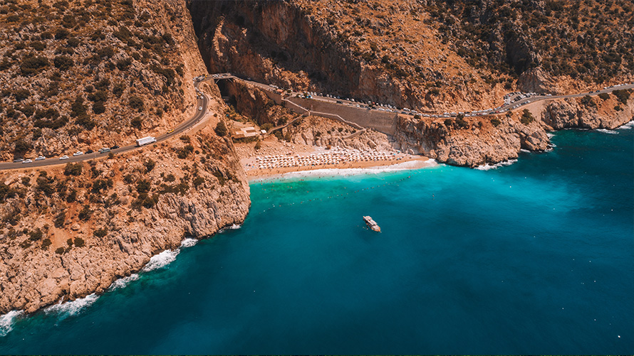 Dalaman - Kaş Yolu, Türkiye Dalaman - Kaş Yolu, Türkiye