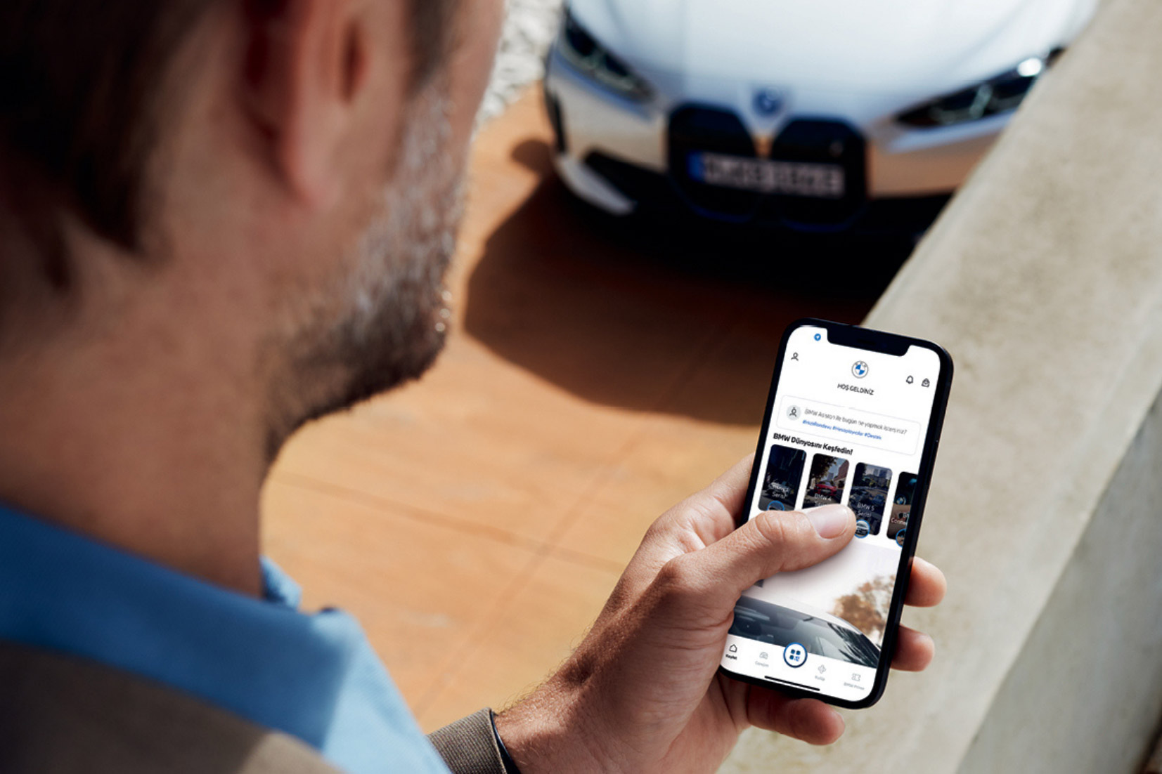 BMW ConnectedDrive BMW Sharing Uygulaması