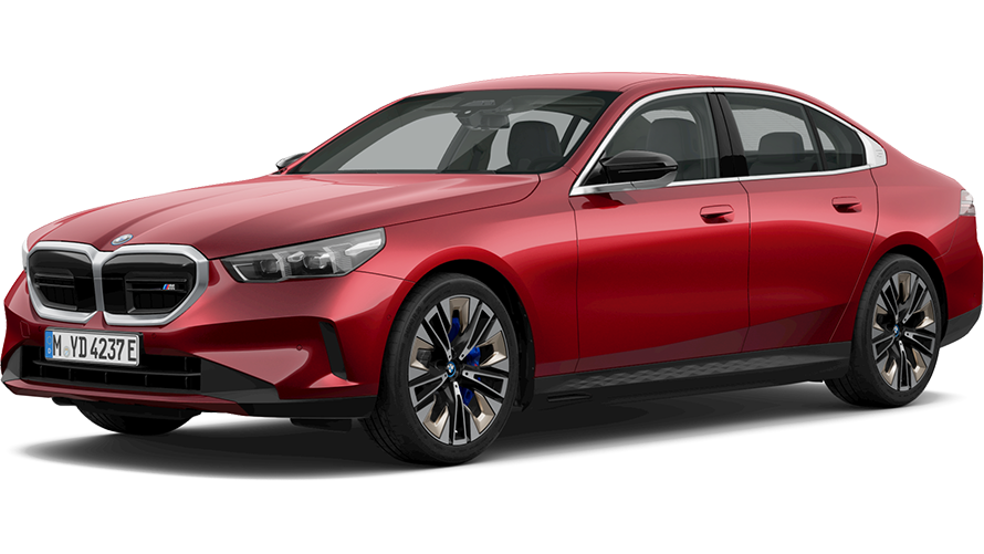 BMW i Modelle BMW i5 M60 xDrive G60 BEV Dreiviertel-Seitenansicht