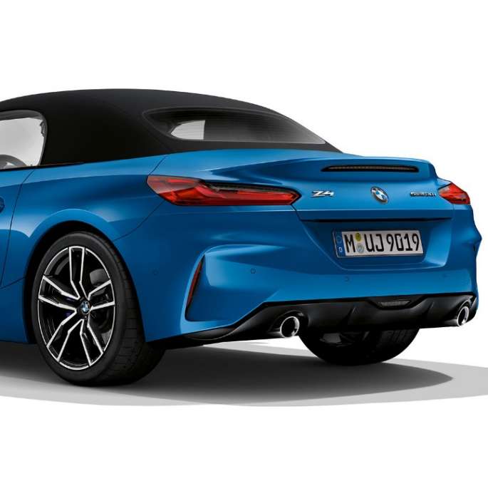 Yeni BMW Z4 Roadster M Sport Modeli, arka görünüm Yeni BMW Z4 Roadster M Sport Modeli